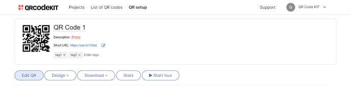 QRCK - Add tags