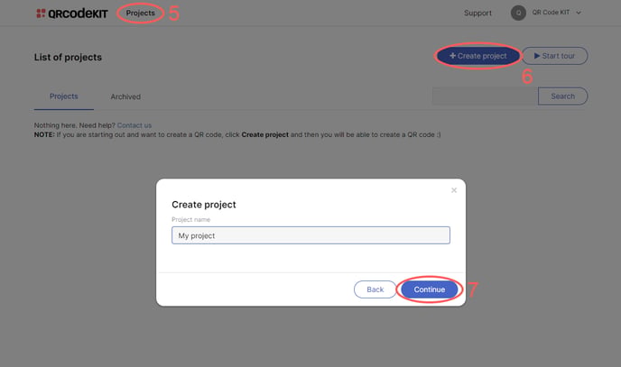 QRCK - Create domain 4