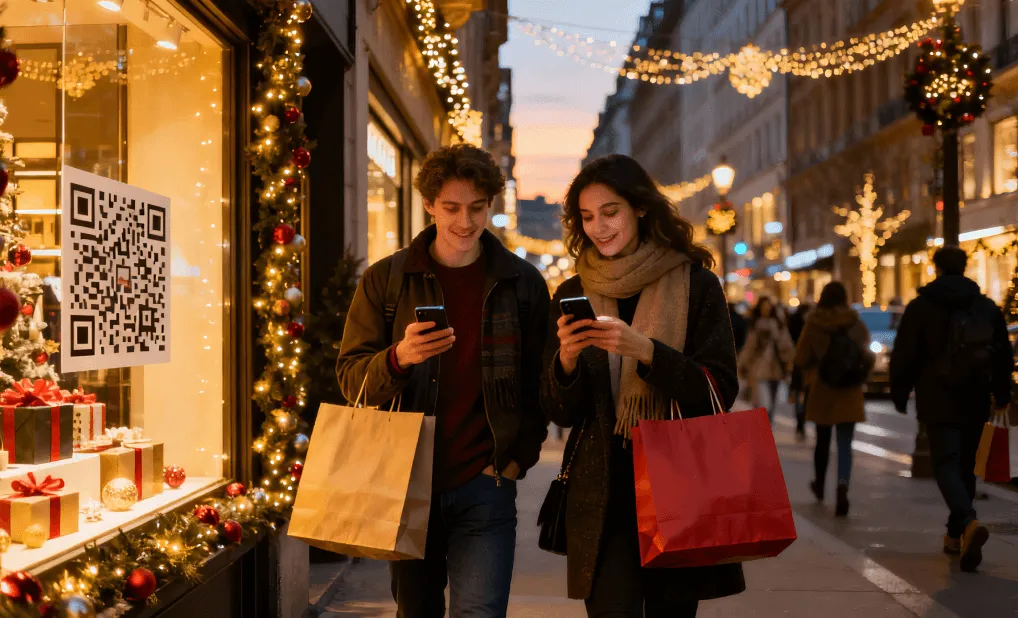 Creative ways to use QR codes for christmas