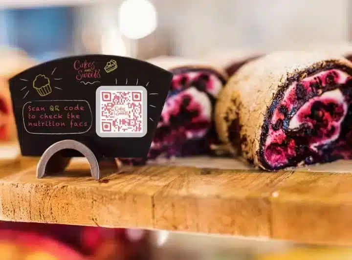4. Modifica liberamente il codice QR