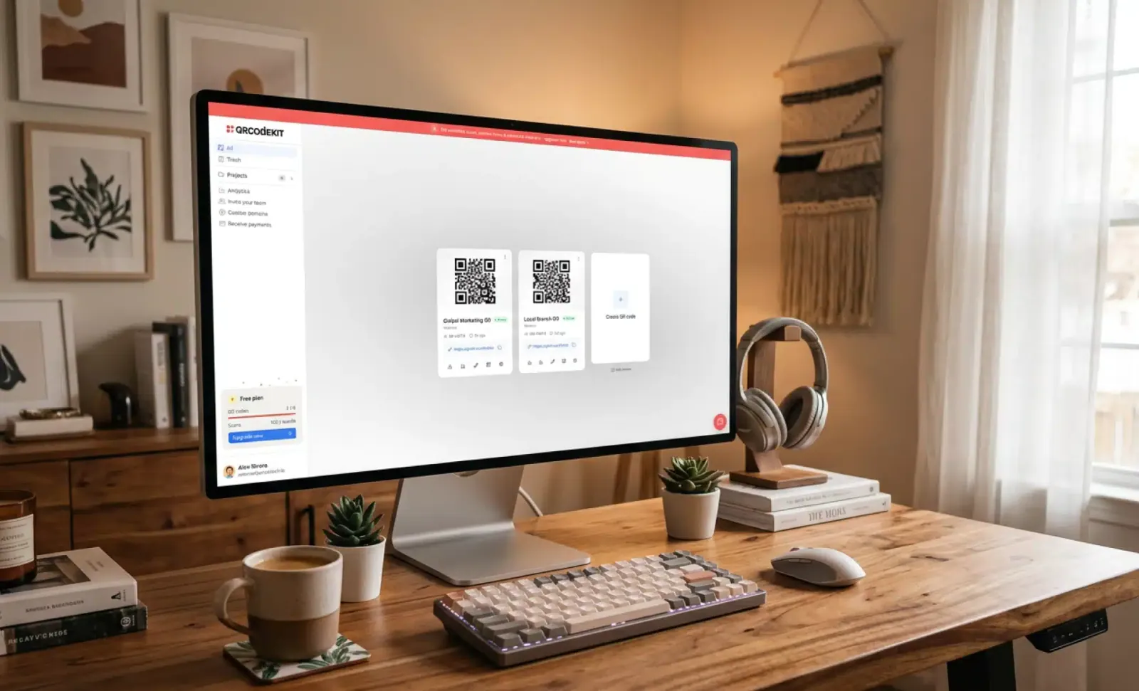 What is an AI QR code generator?
