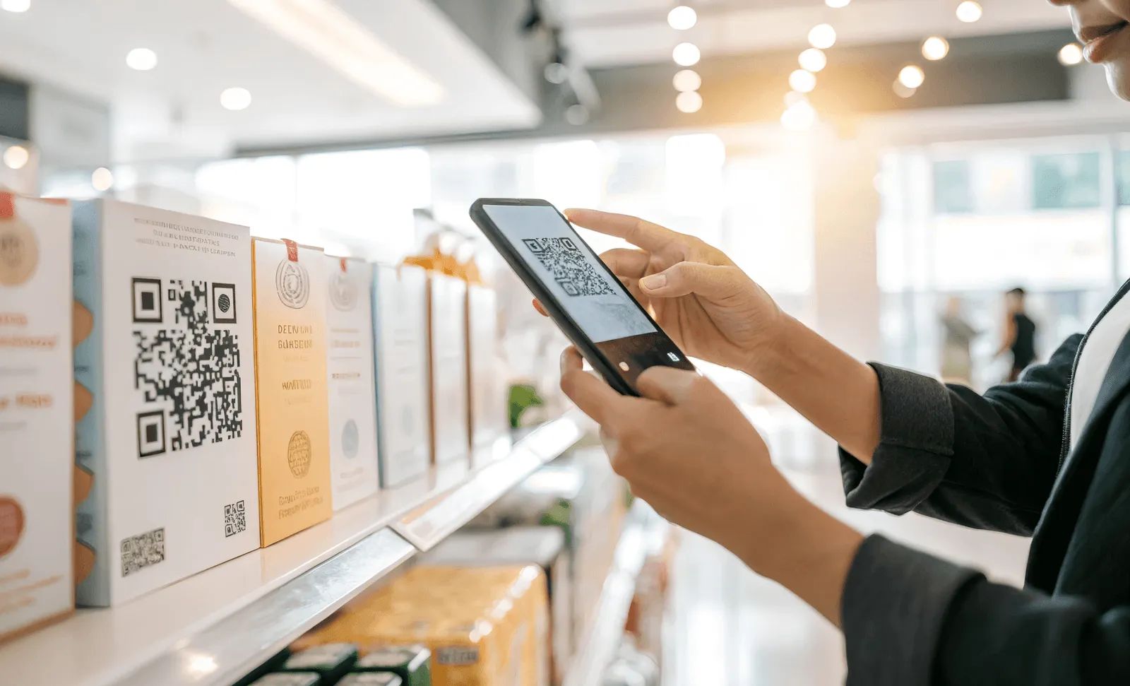 Active QR code