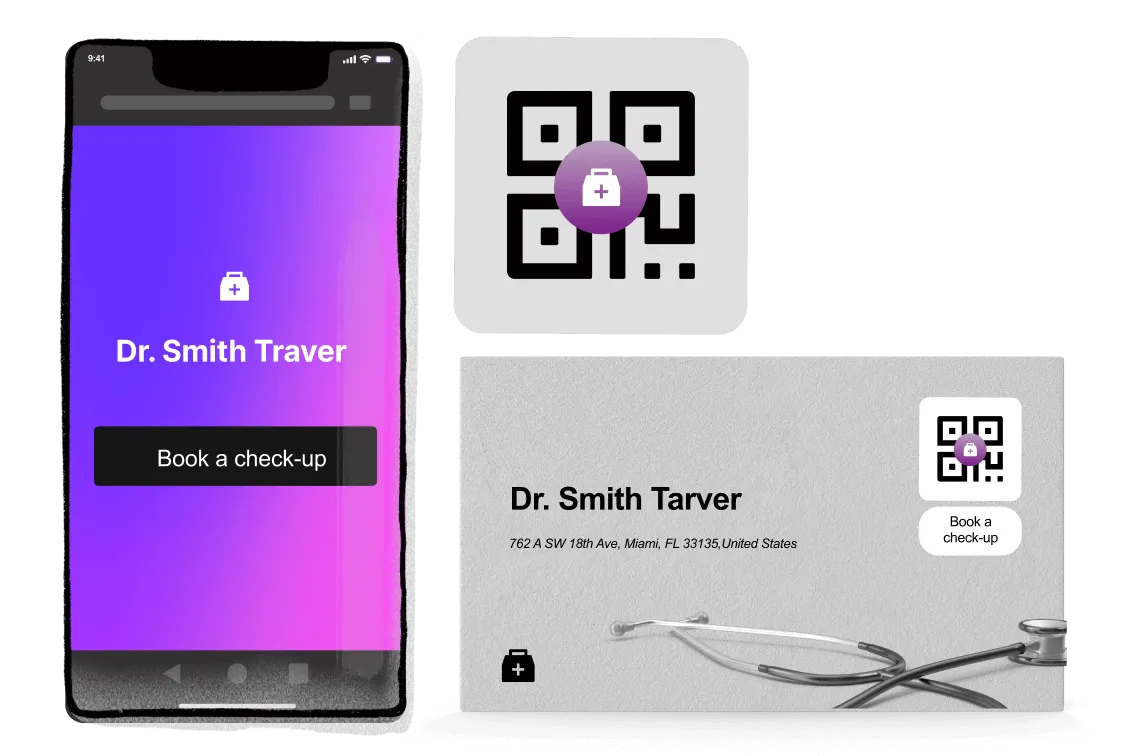 Condividi il tuo QR code ovunque
