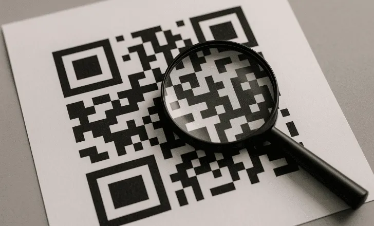 Checking your QR code