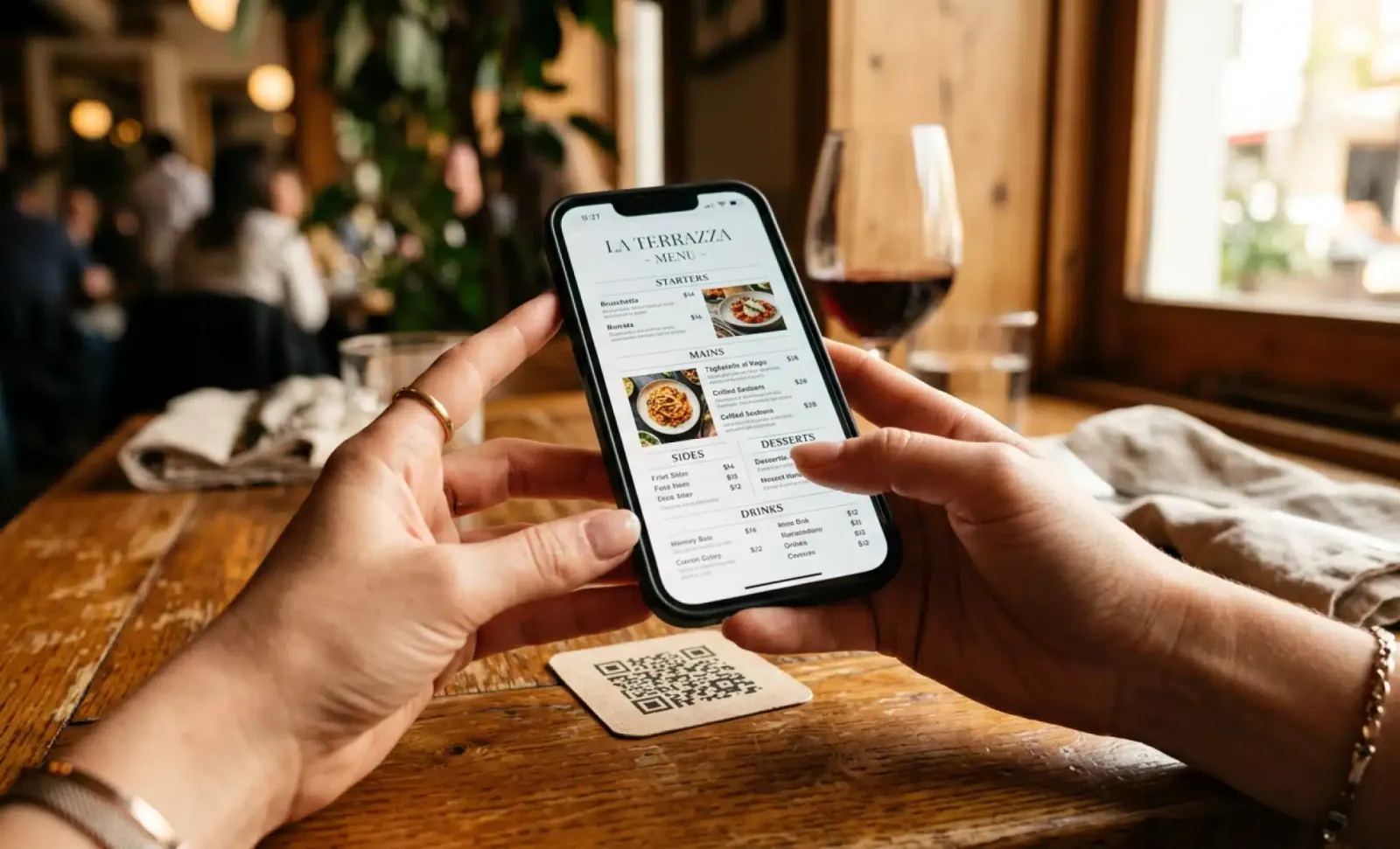 Eaa compliance for restaurant menus