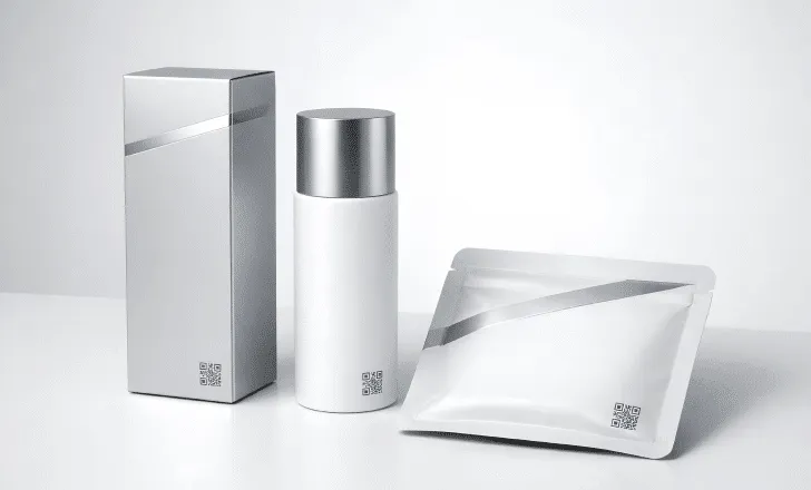 Future oriented smart packaging design with integrated QR codes