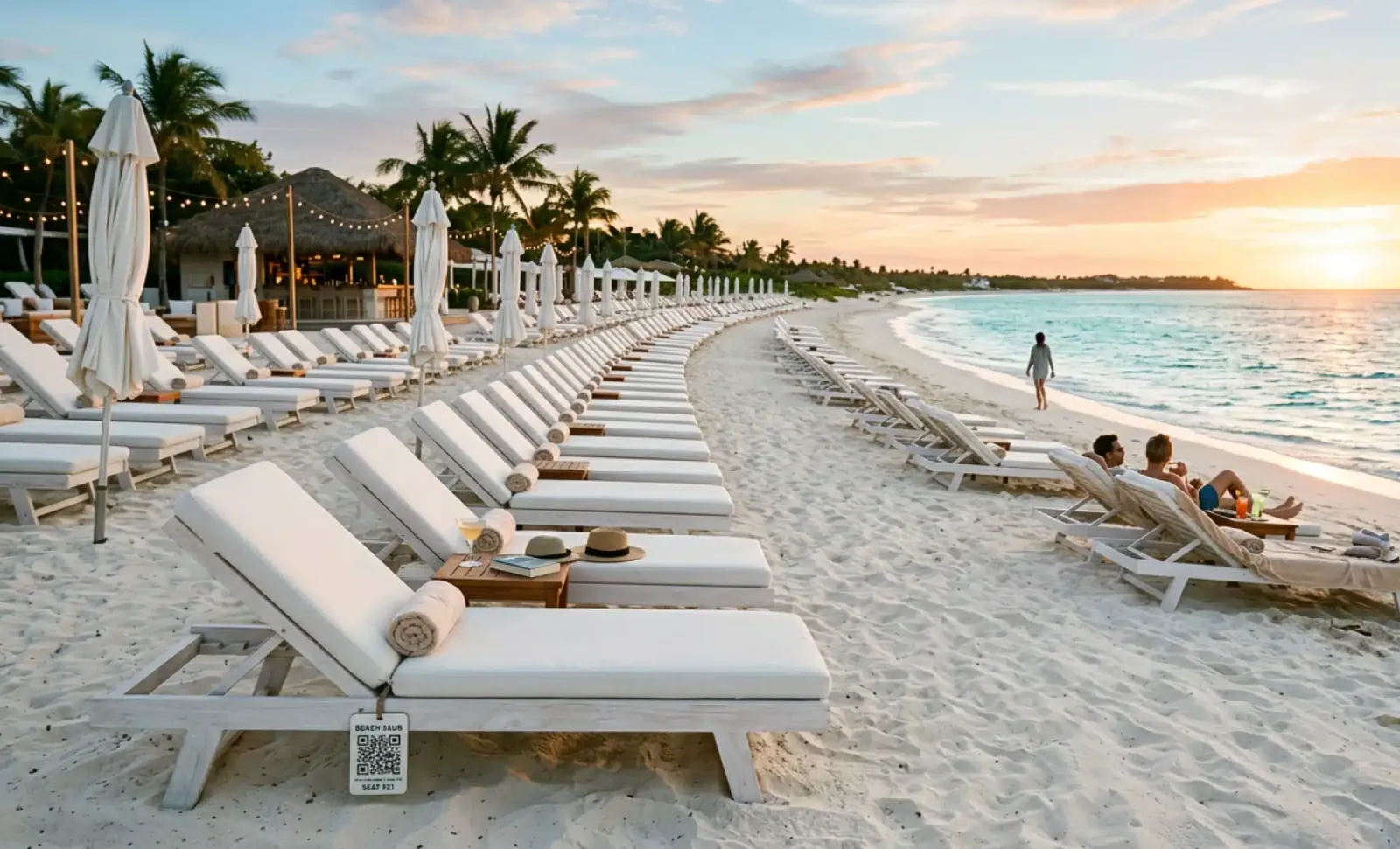 How beach clubs use QR codes?