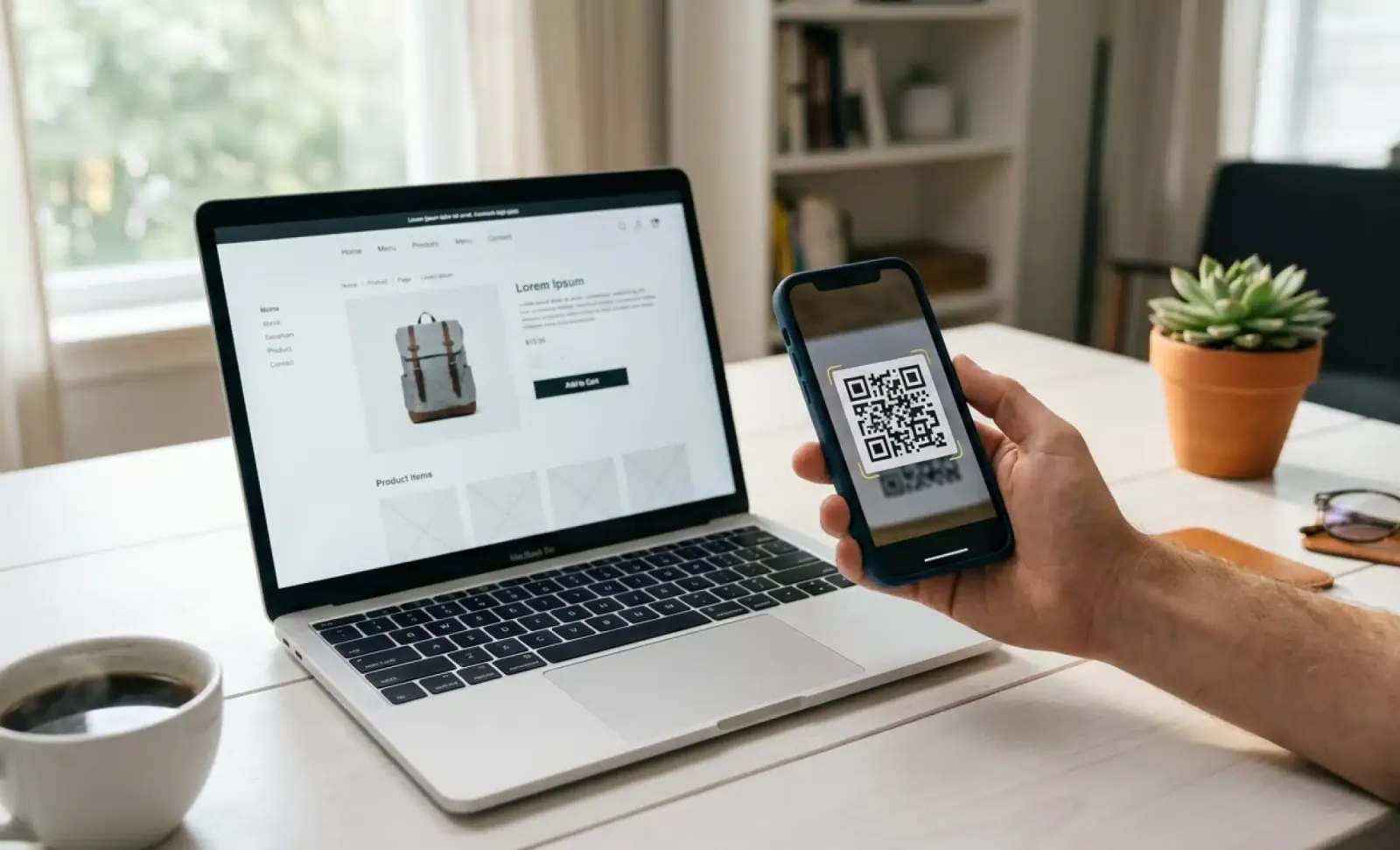 How to add a QR code on a Shopify product page