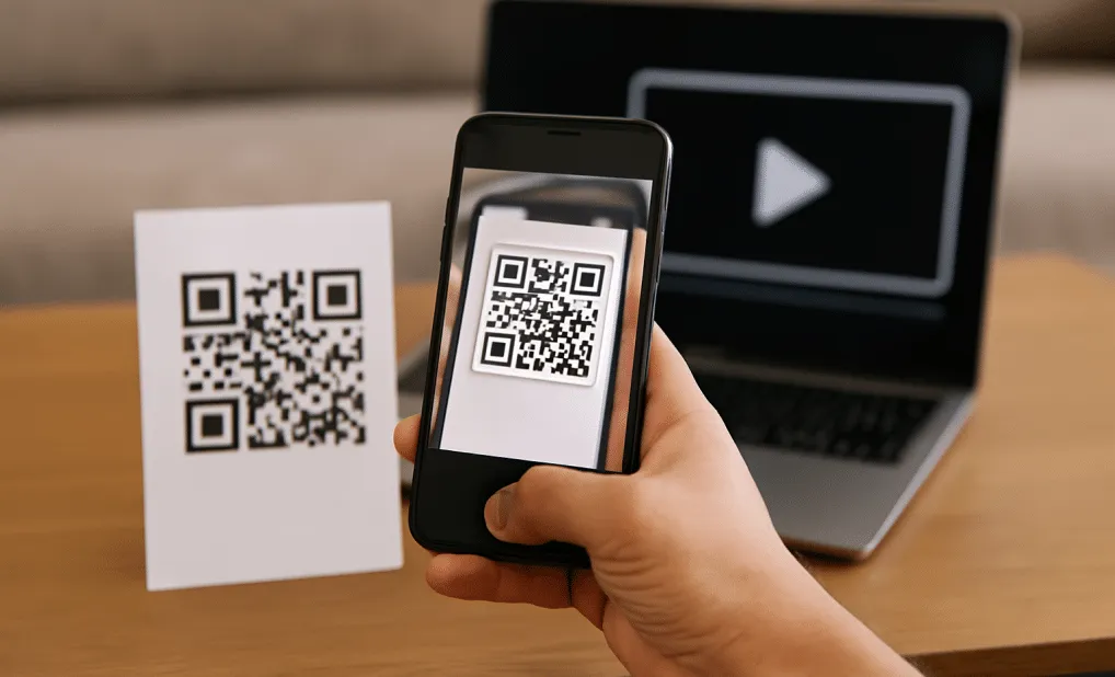 Come creare un codice QR per un video?