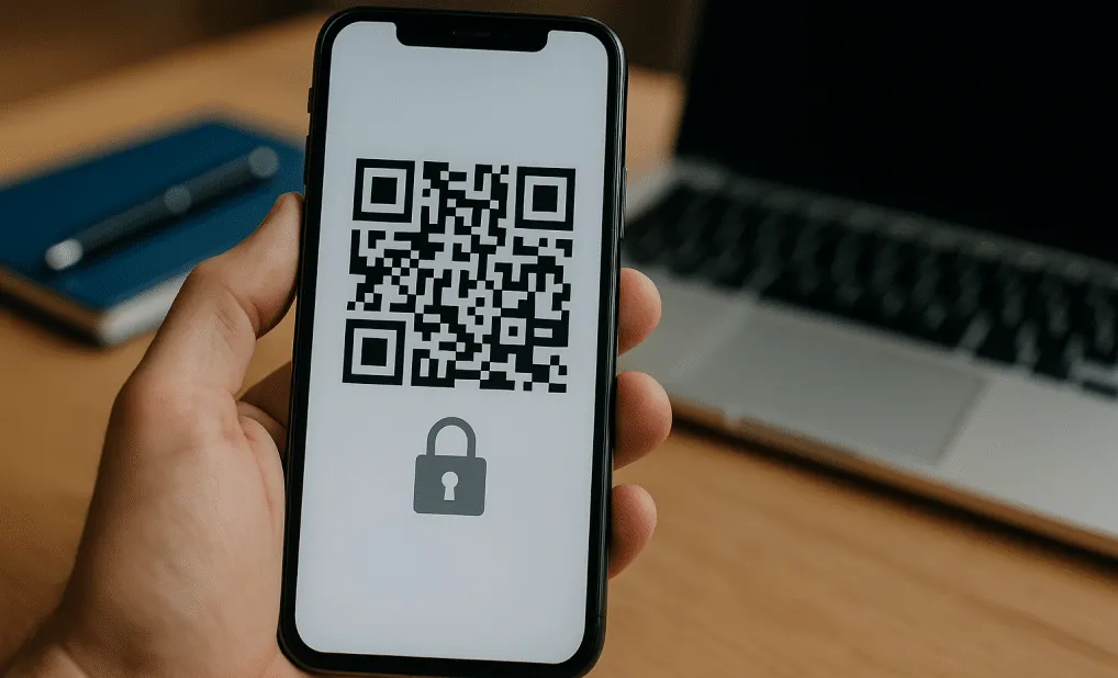How to password protect a QR code?