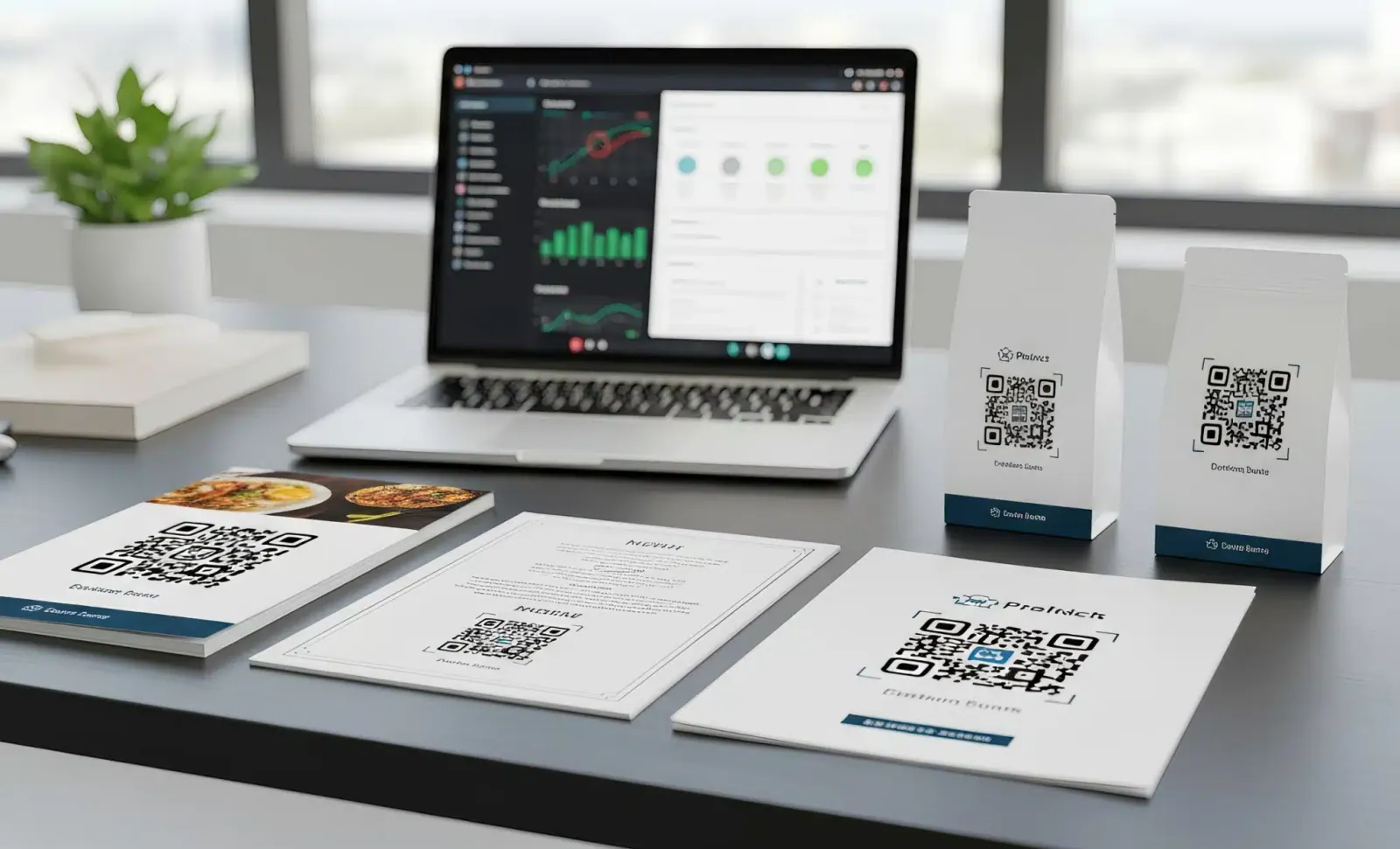 How to scale from one QR code?