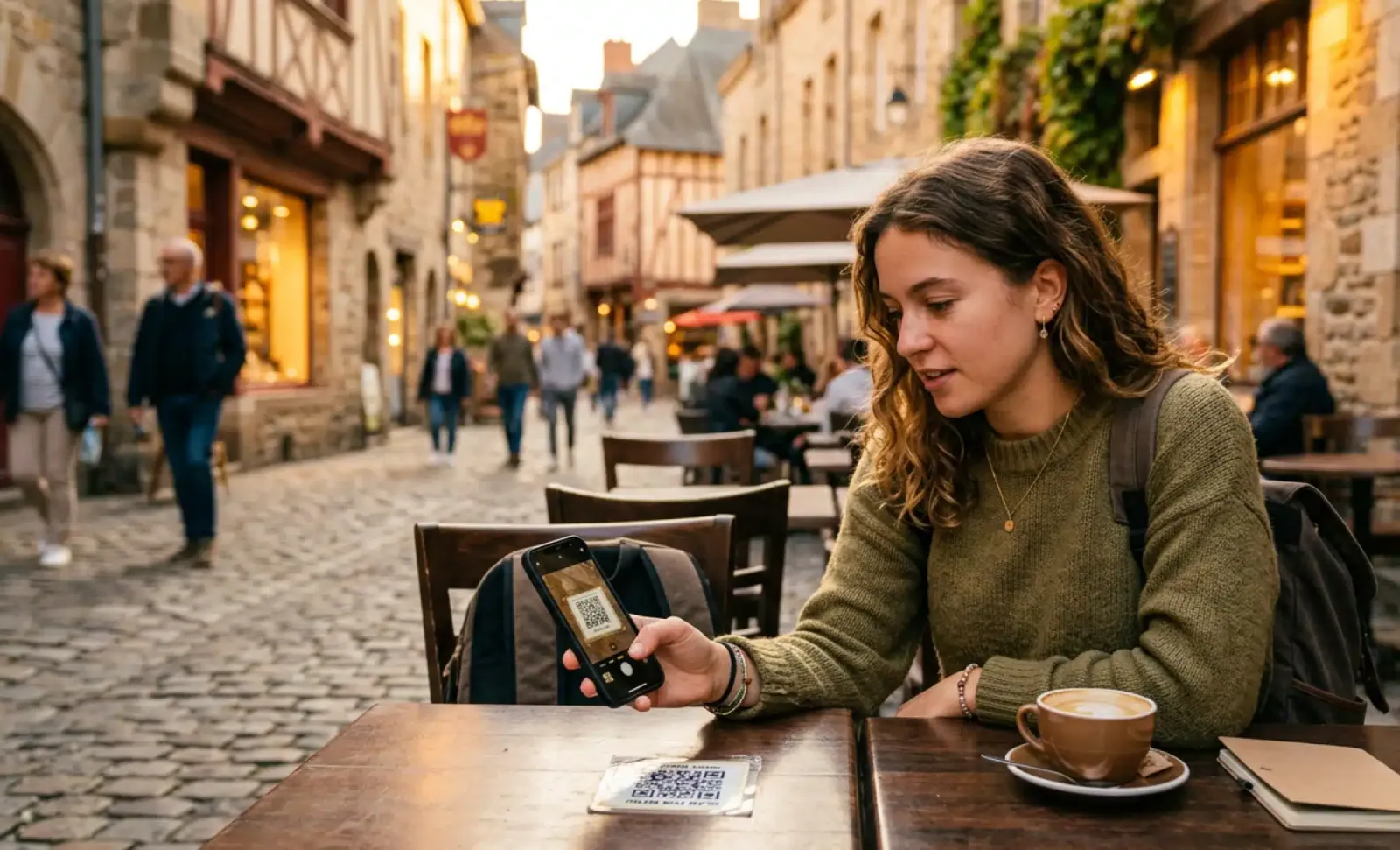 Multilingual AI QR code