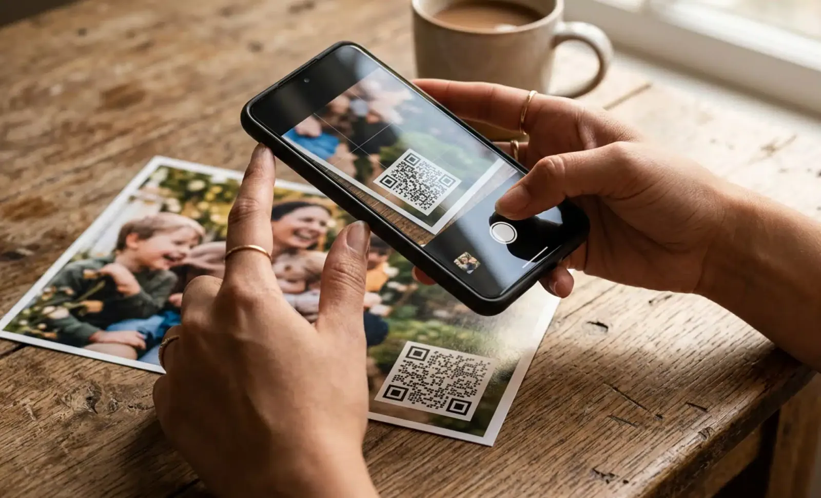 Photo of QR code