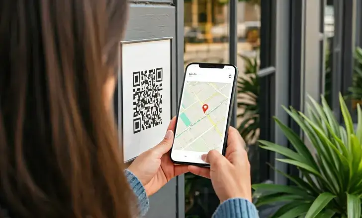 Código QR para ubicación en Google Maps