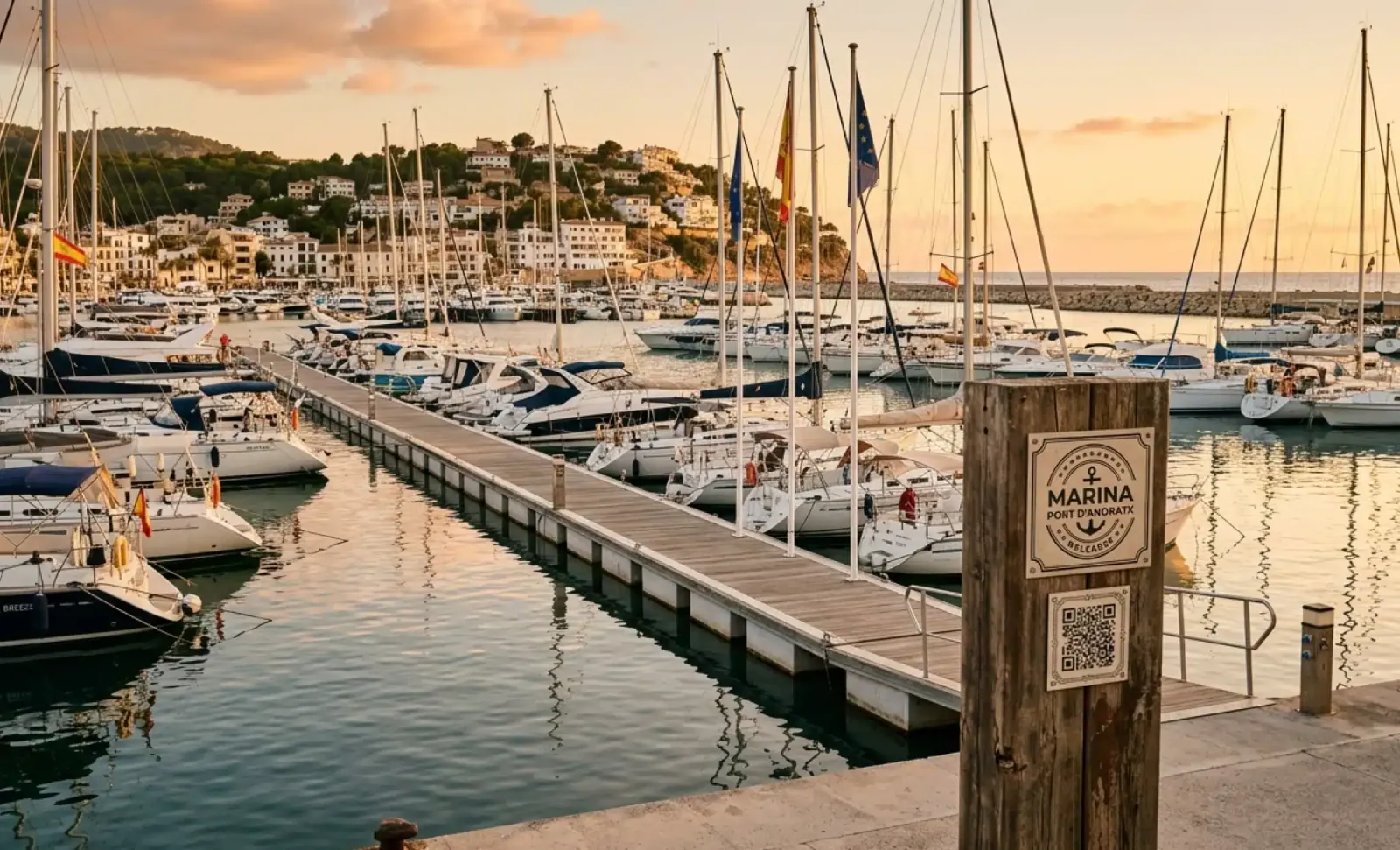 QR code for marina and yacht clubs
