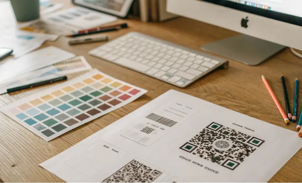 QR code pixels