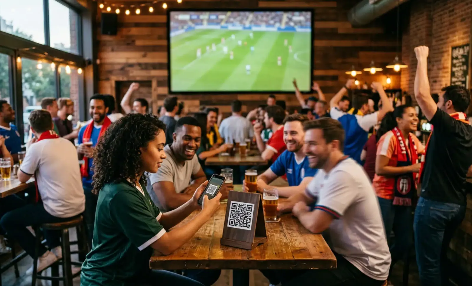 QR codes for FIFA world cup