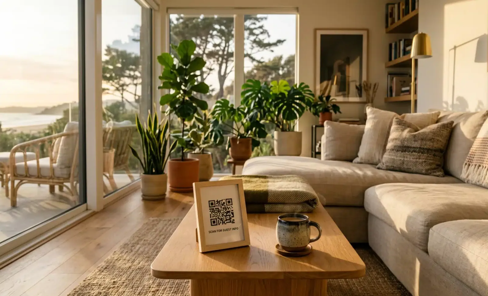QR codes for rental properties and vacation homes