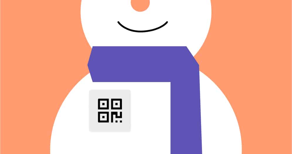 QR codes in christmas this year