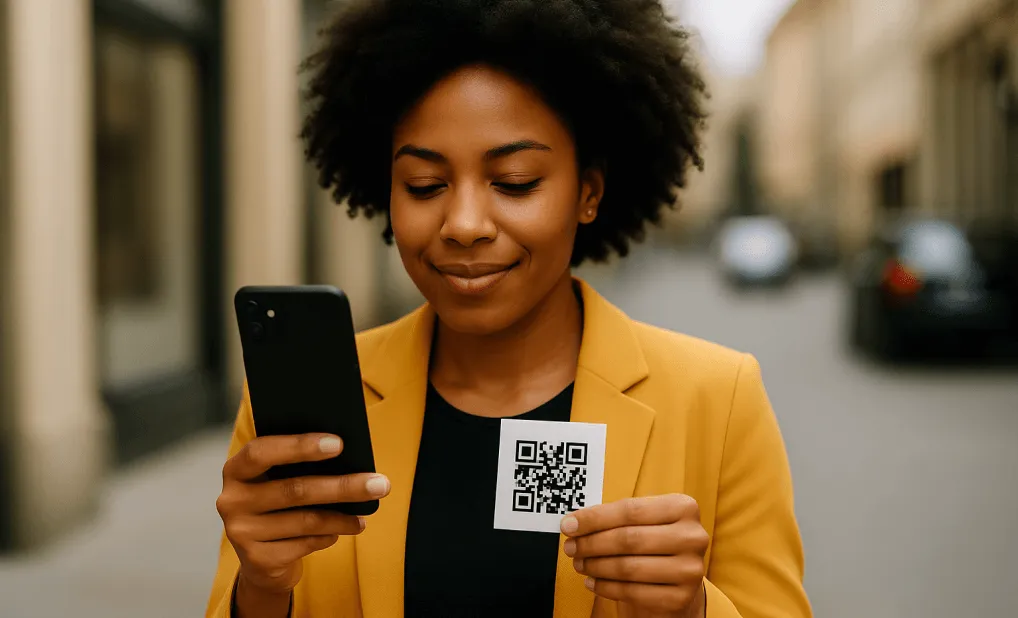 QR codes in influencer marketing