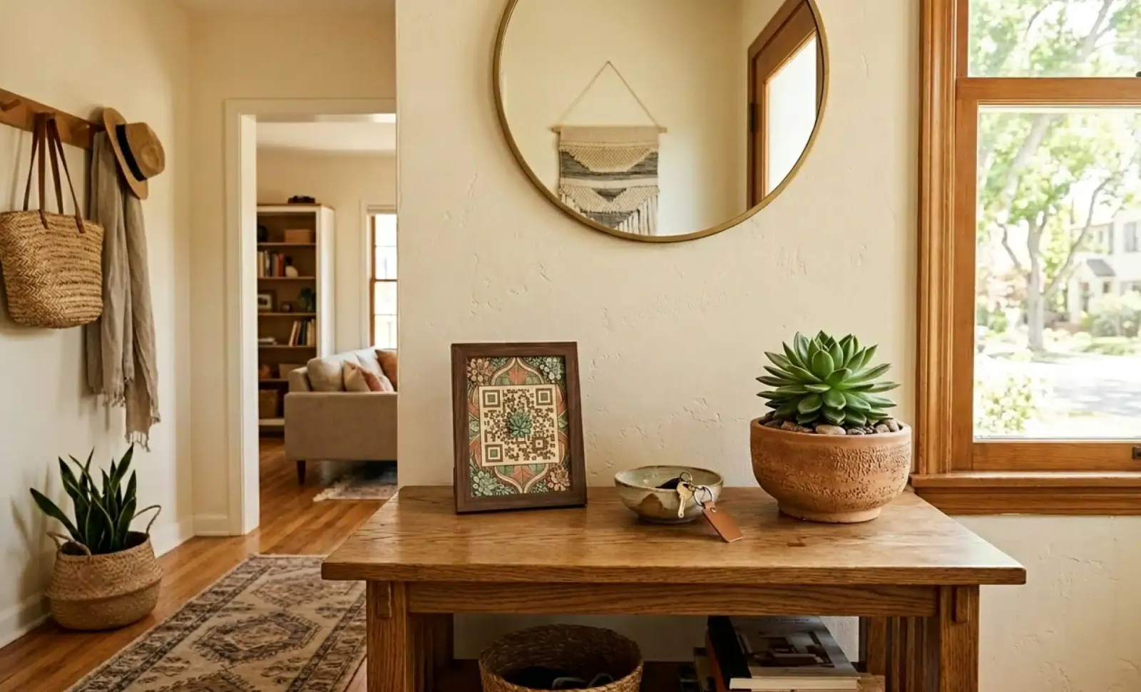 QR codes in short term rentals