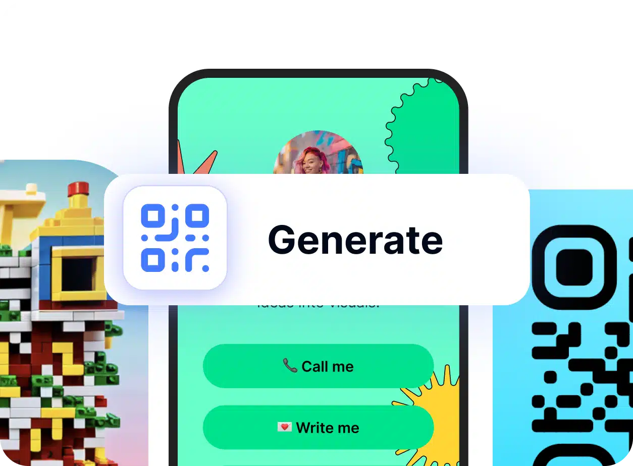 QRCodeKIT MCP creating a QR code from a prompt inside an AI agent chat