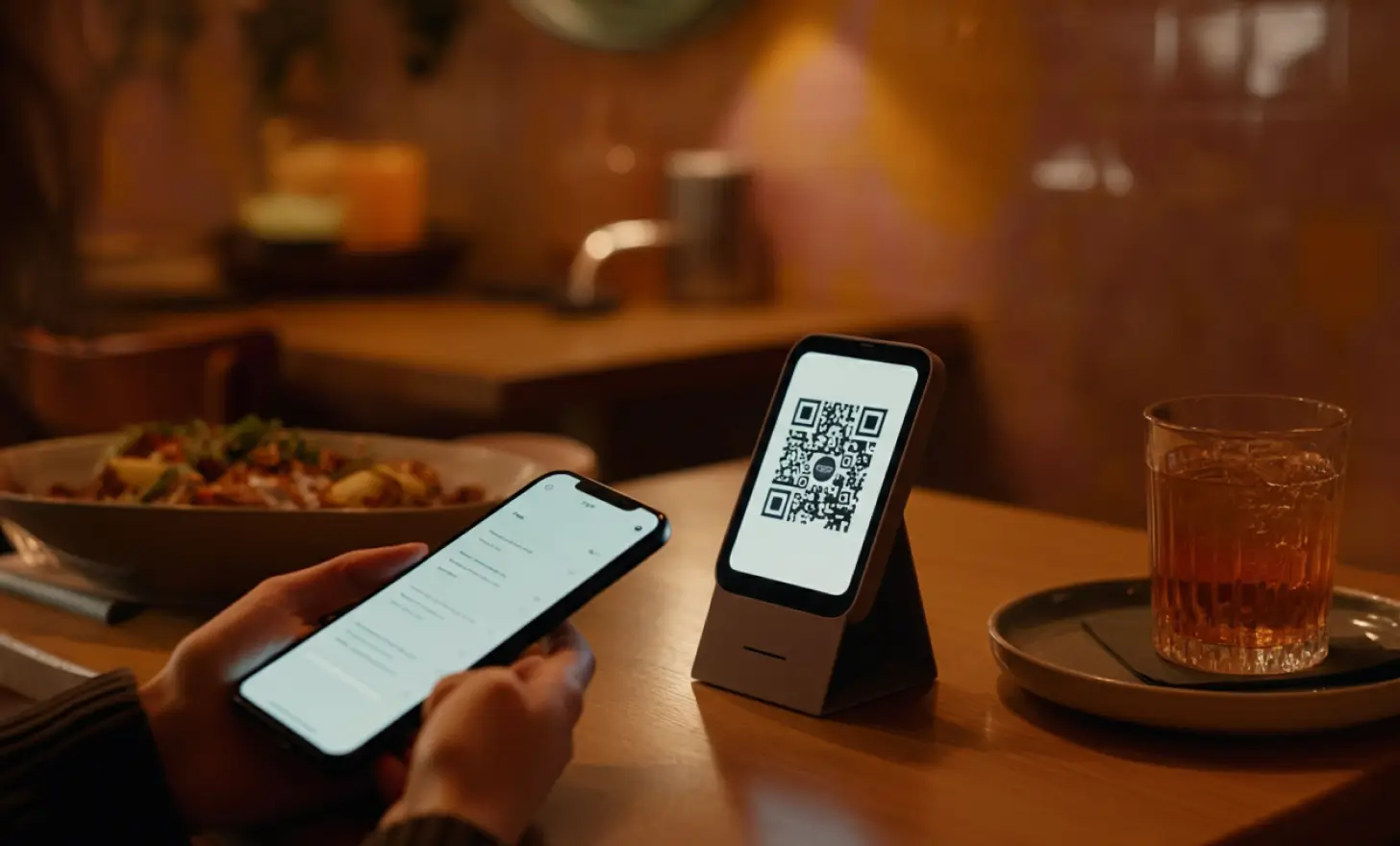 Código QR para menú de restaurante
