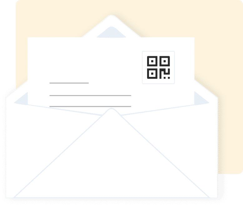 Códigos QR em papelaria