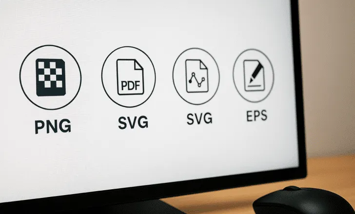The QR image formats