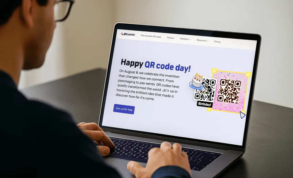 What is QR code day?