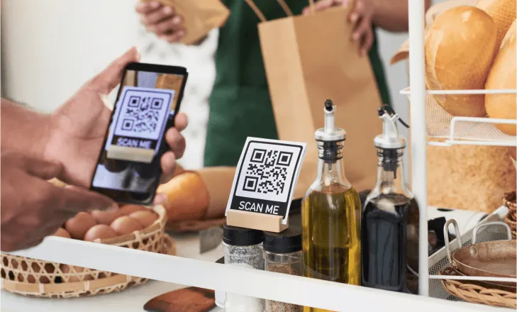 Ottieni un QR code