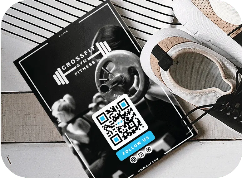 Let’s look at some creative ways to use QR codes for gyms