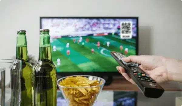 códigos qr na televisão