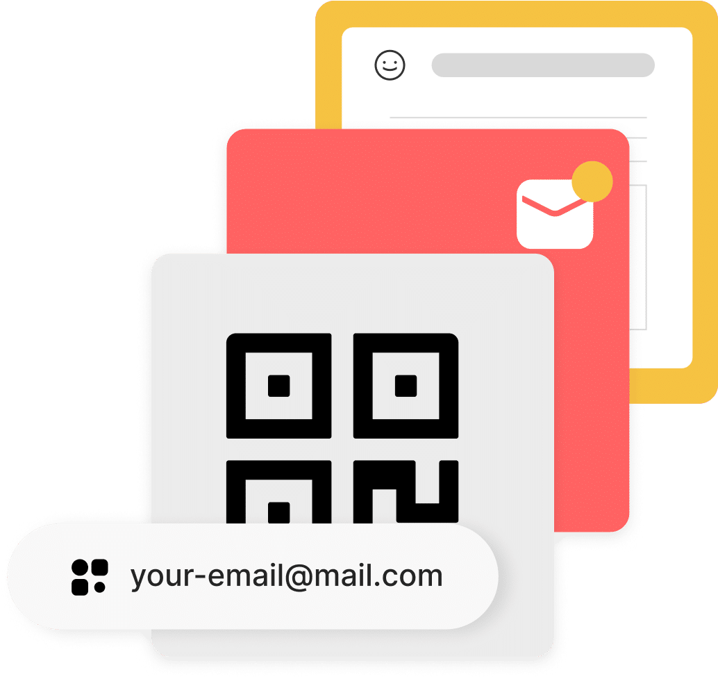 Create an email QR code in minutes • QR Code KIT
