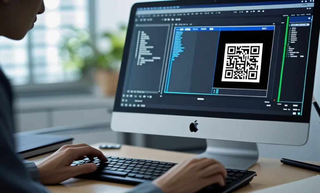 A-Person-Uploading-a-QR-Code-Image-for-Decoding