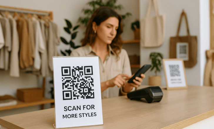 Los c&oacute;digos QR din&aacute;micos eliminan la necesidad de reimprimir al permitirte reutilizar el c&oacute;digo QR original.