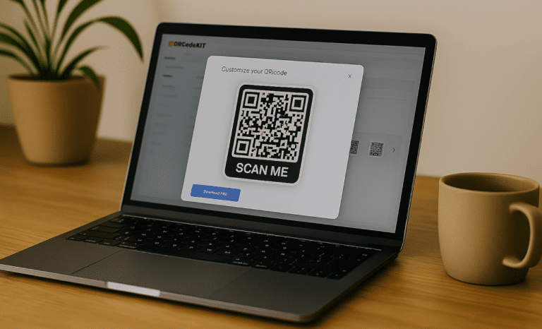 How to create a QR code for a link