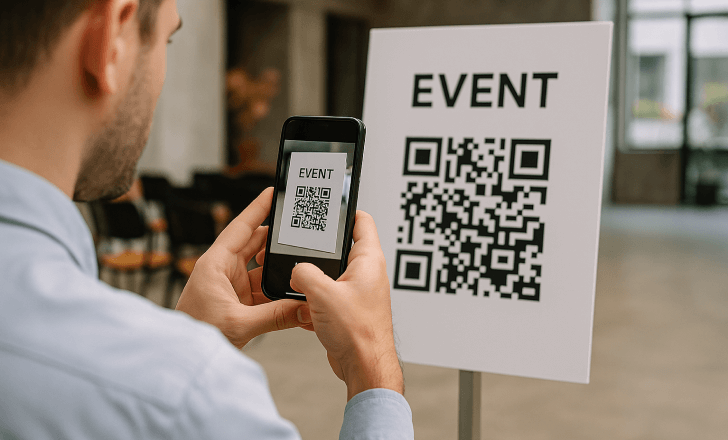 The role of dynamic QR codes in event management