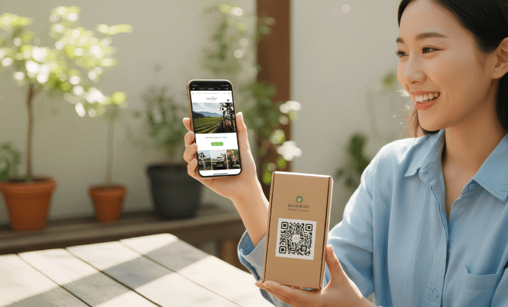 Person scanning a printed QR code that opens a website instantlyPerson scanning a printed QR code that opens a website instantlyPerson scanning a printed QR code that opens a website instantly