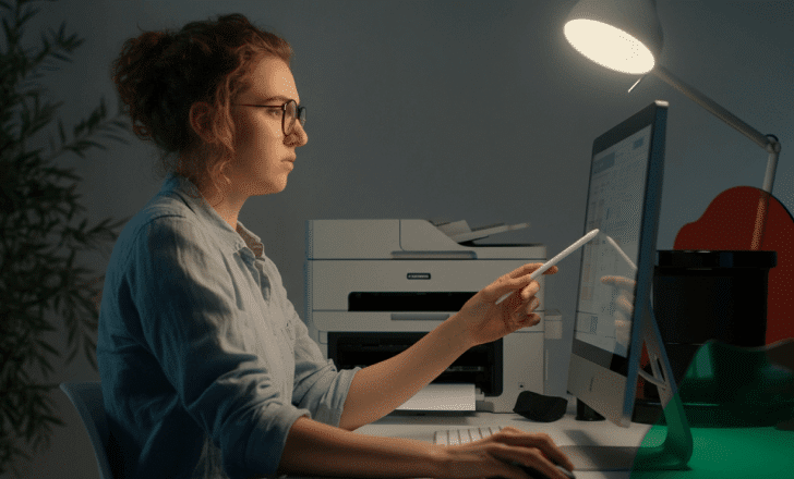 Printer driver or settings issue