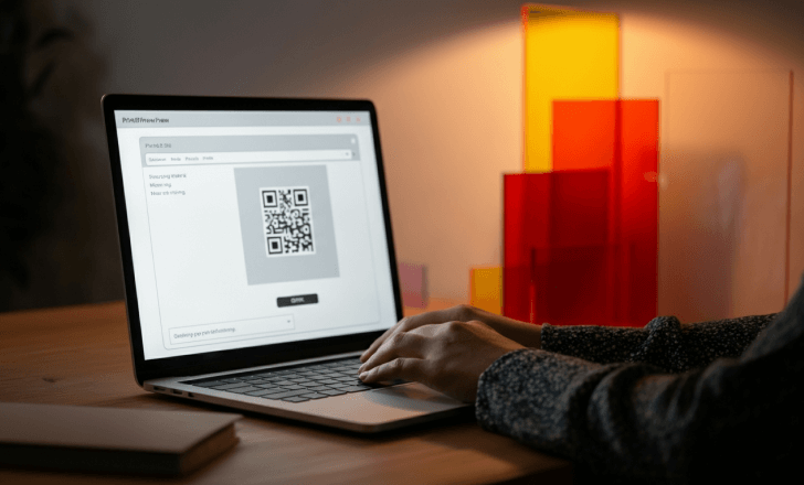 QR code disappearing in print preview